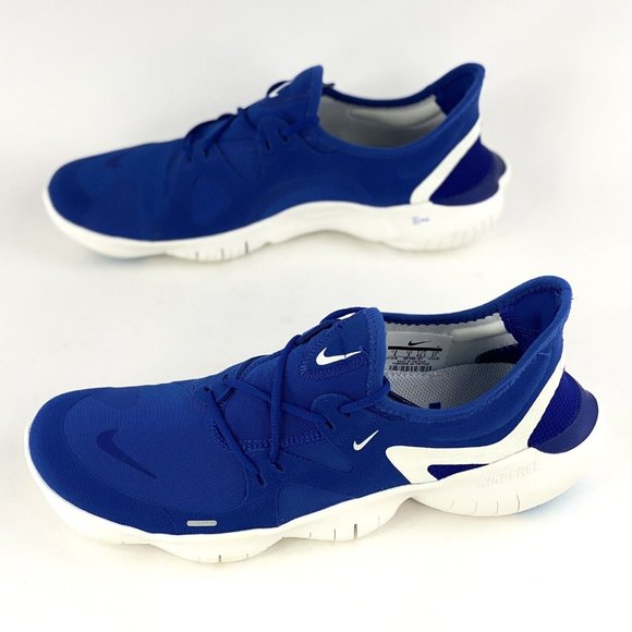 Nike Free RN 5.0 Obsidian Mist Men's Sneakers Shoes Blue White AQ1289 401 - Picture 3 of 11